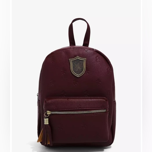 NEW IN BAG! Harry Potter Gryffindor Embossed Mini Backpack - Picture 9 of 14